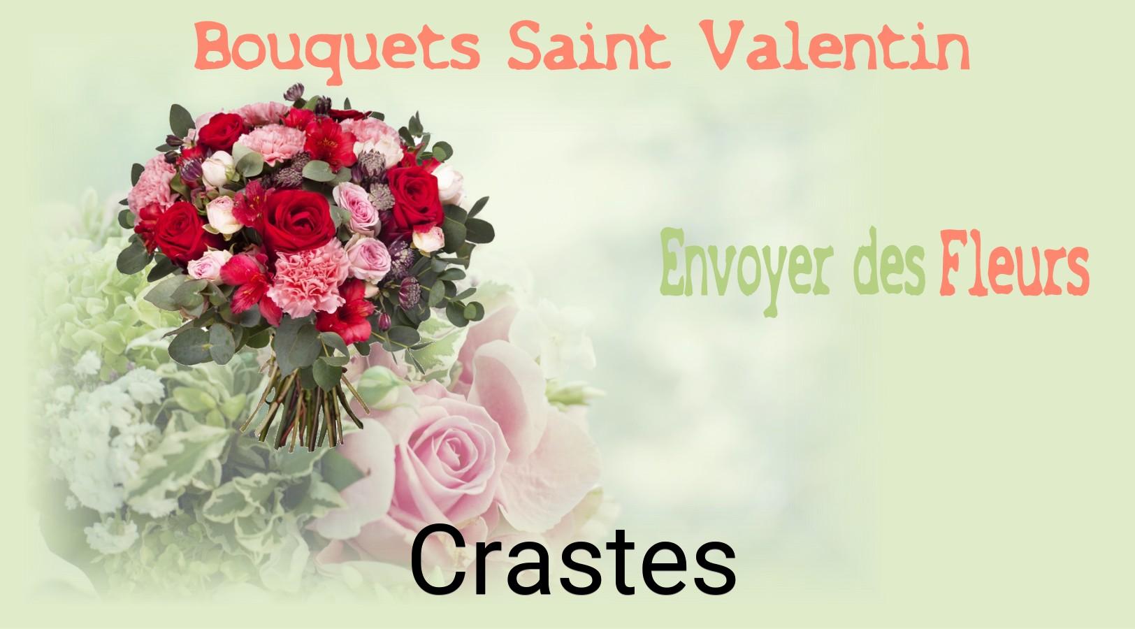 Roses de Saint-Valentin livrées à Crastes